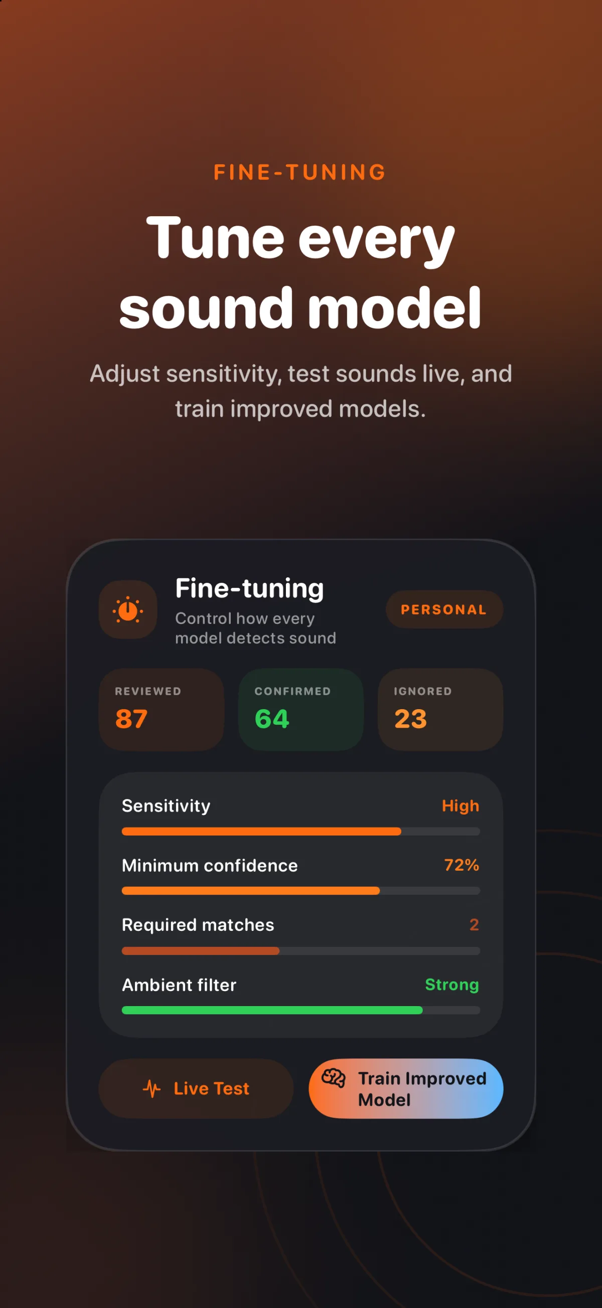 SoundClass learning tools
